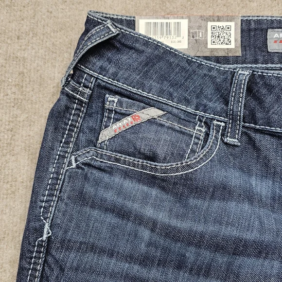 Ariat FR Womens Boot Cut Jeans 30S Mid Rise Stretch DuraStretch Flame Resistant - Picture 8 of 12